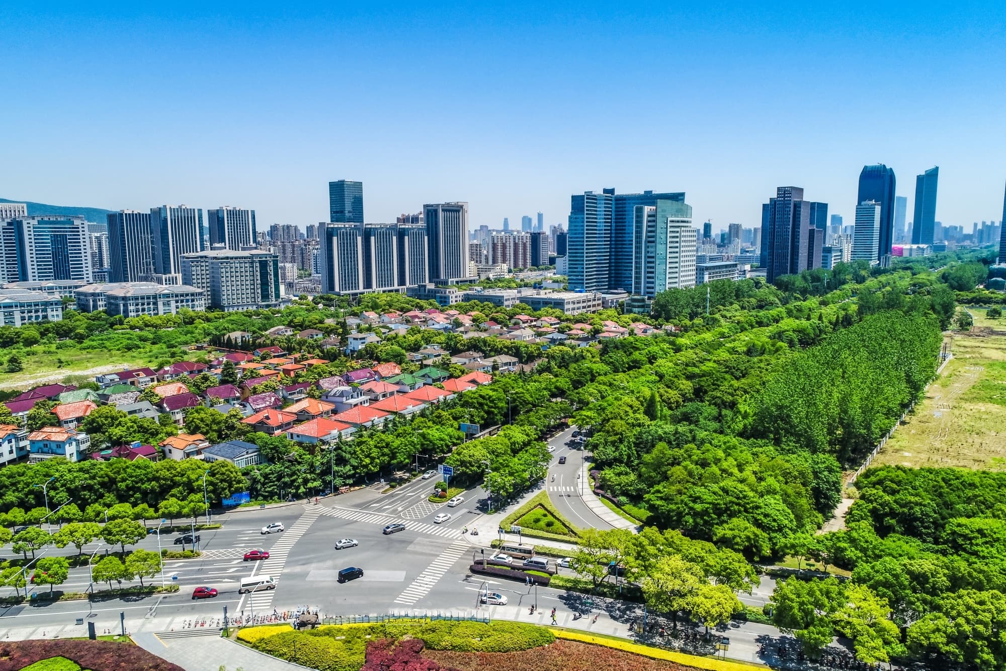 Cityscape of the future